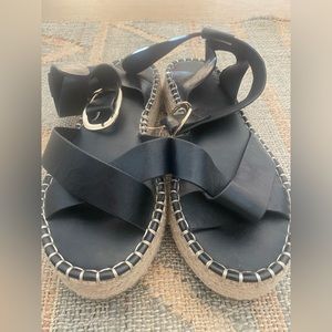 Black Asos Platform Espadrilles